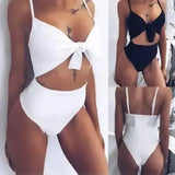 European And American Hot Style Solid Color One-piece-1