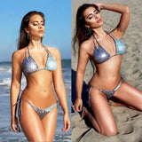 The explosion Ladies bikinis Sequin Halter-1