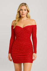 Glitter Glam Bodycon Dress