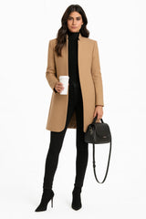 Luxury Mid Length Trench Coat Women’s