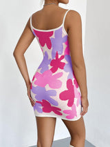 Spaghetti Strap Mini Dress-7