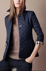 Chic Lapel Cotton Padded Jacket