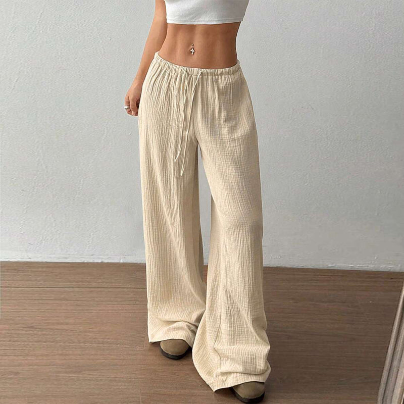 Plus Size Wide Leg Lounge Pants