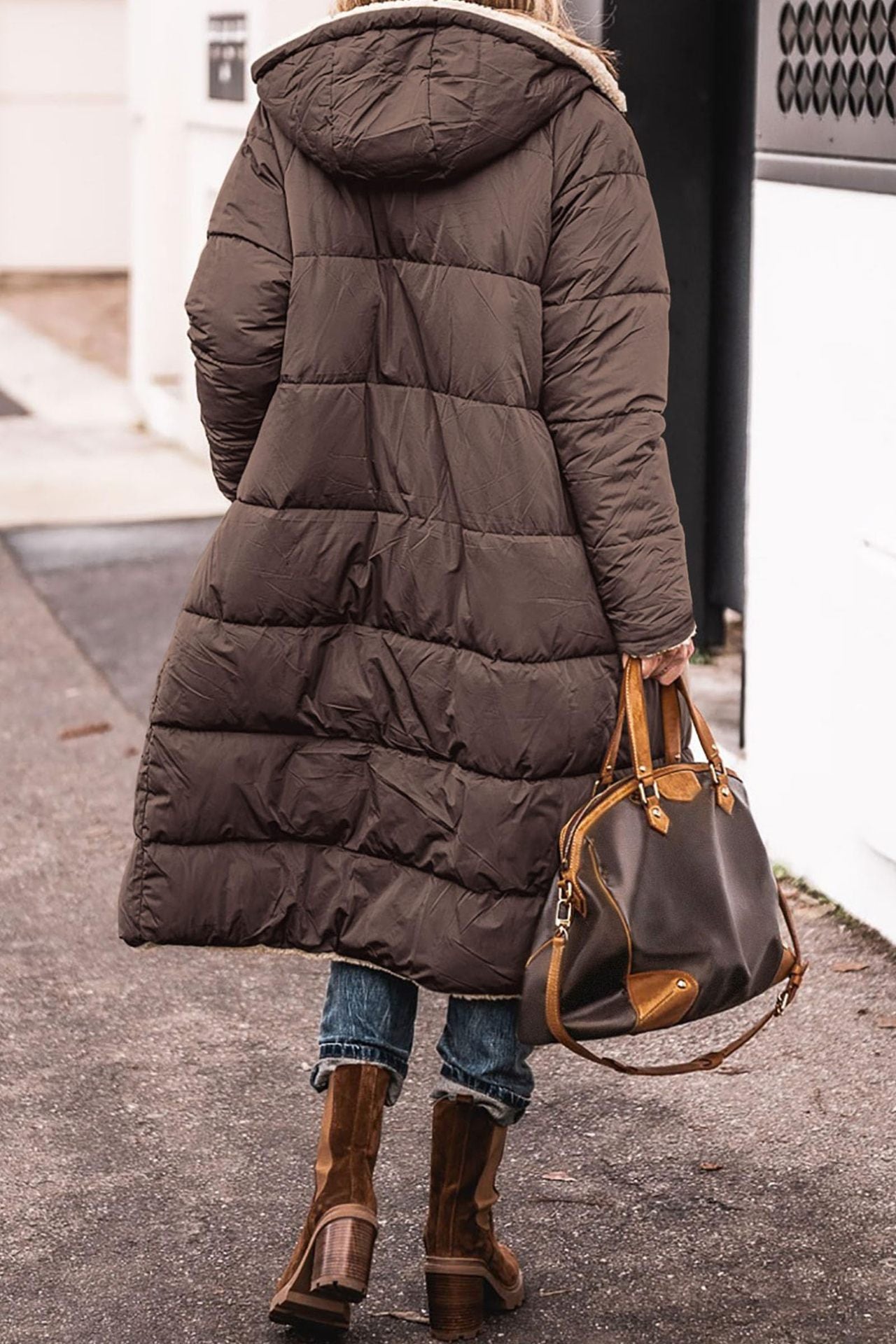 Chic Double-Sided Hooded Coat