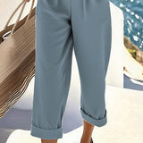 V-Neck 2-Piece Lounge Set