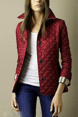 Chic Lapel Cotton Padded Jacket