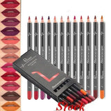 36 Color Lip Liner Waterproof Non-smudge Nude Color-1