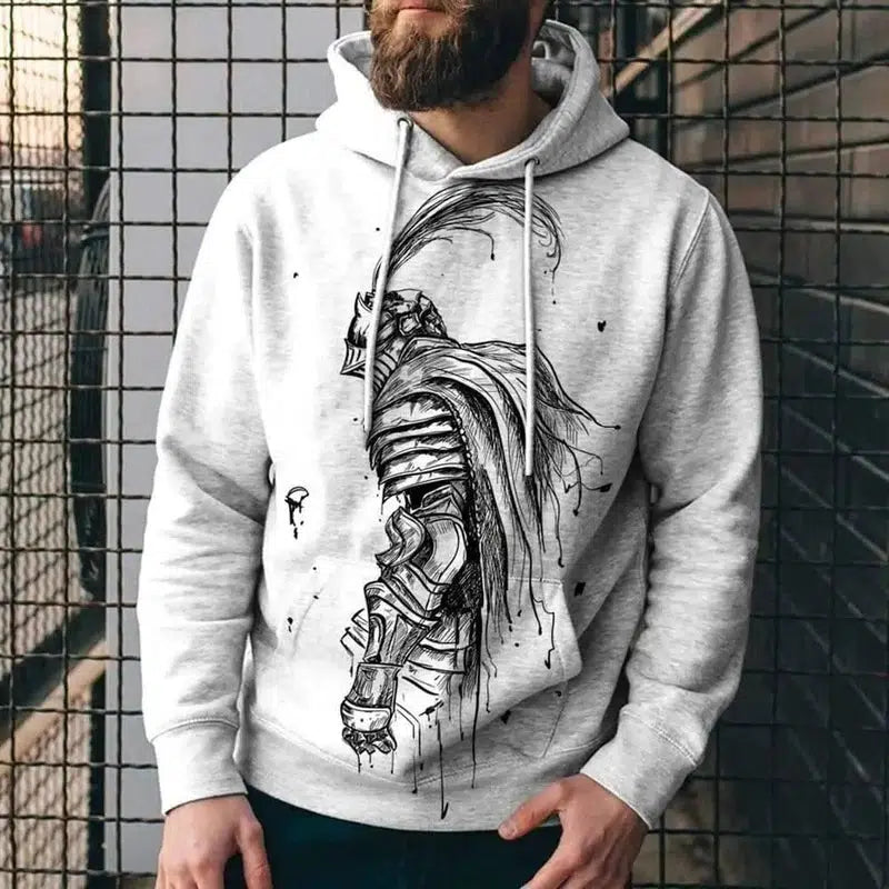 3D Digital Printing Sweater Hoodie-OFSM00453-1