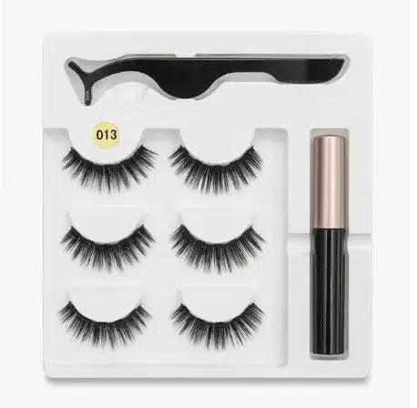 A Pair Of False Eyelashes With Magnets In Fashion-3PC013style-39