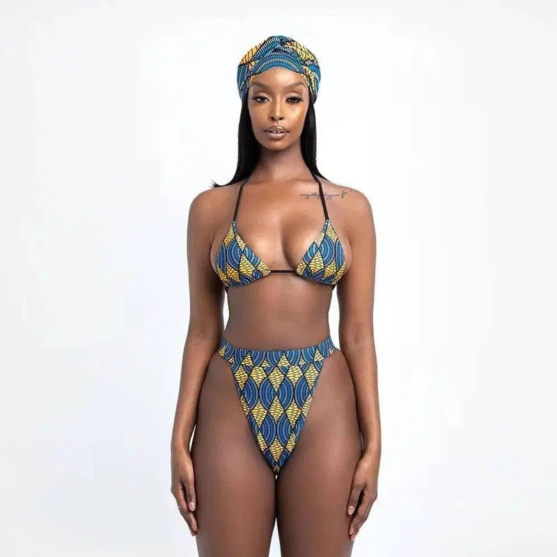 African Bikini African Swimsuit American Bikini Swimsuit-picturecolor-1