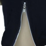 USA Size Black and white long sleeve bottoming skirt-9