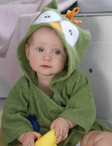 Cartoon Cute Animal Modeling Baby Bath Towels Baby Bathrobes-Greenowl-23