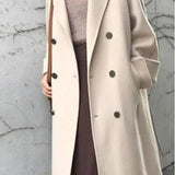 Cashmere woolen coat-3