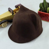 Cat ears Jazz hat top hat-Coffee-11