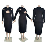 Chic Black Cutout Dress: Style & Elegance for Every Occasion-6