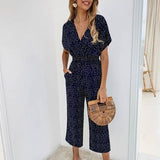 Chic Polka Dot Jumpsuit | Trendy Summer Outfits-Green-4