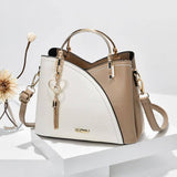 Color Block Handbag Love Tassel Decor Crossbody Bags For Women-1