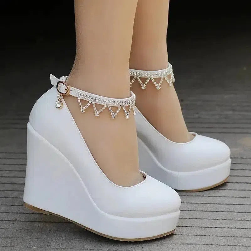 Crystal Queen Ankle Strap Platform-5