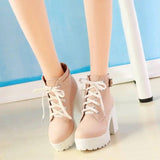 EAVE CAT 3 Color Winter Lace-Up Sexy Women Boots Fashion-3