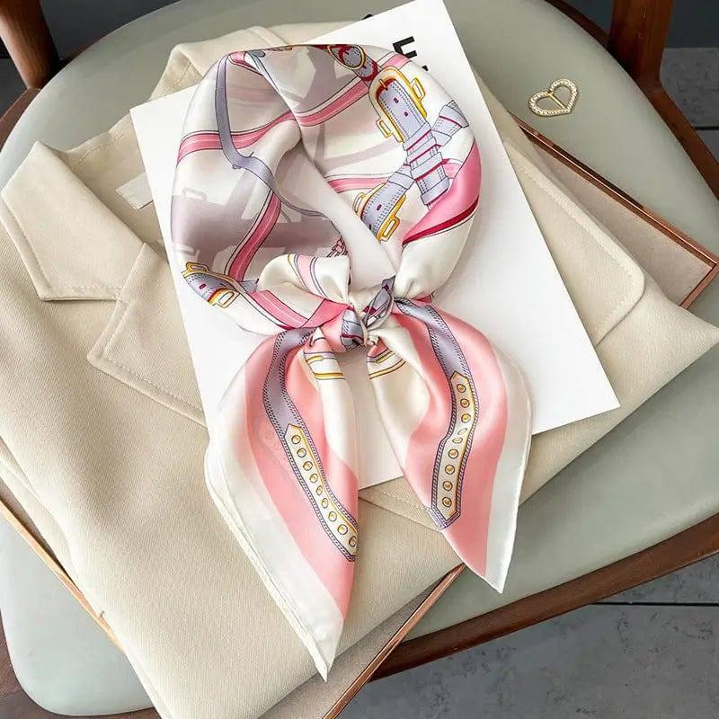 Fashion Pattern Silk Scarf Spring And Autum-3