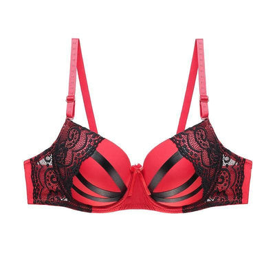 Julexy Push Up Women Bras Sexy Lace Underwear B C Cup-6