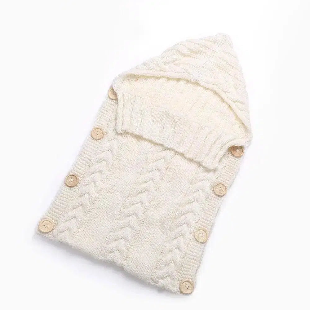 LOVEMI - Knitted Baby Sleeping Bag