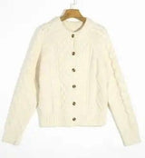 Long sleeve sweater coat-6