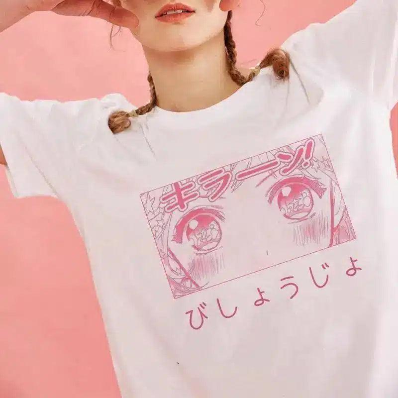 LOVEMI - Lovemi - Cartoon fashion print T-shirt