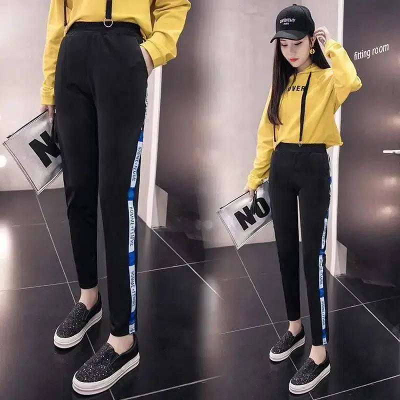 LOVEMI - Lovemi - Casual sports pants female thin section students