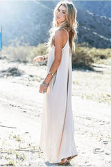 LOVEMI - Lovemi - Chic Summer Beach Dress: Strapless & V-Neck