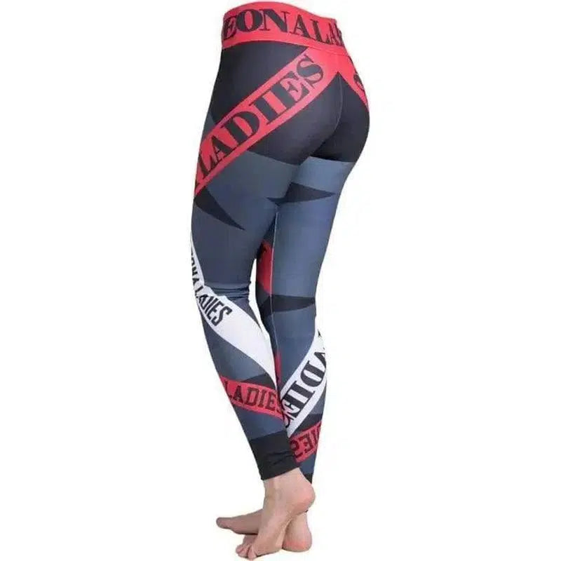 Digital Print Tight Exercise Yoga Pants-B-2