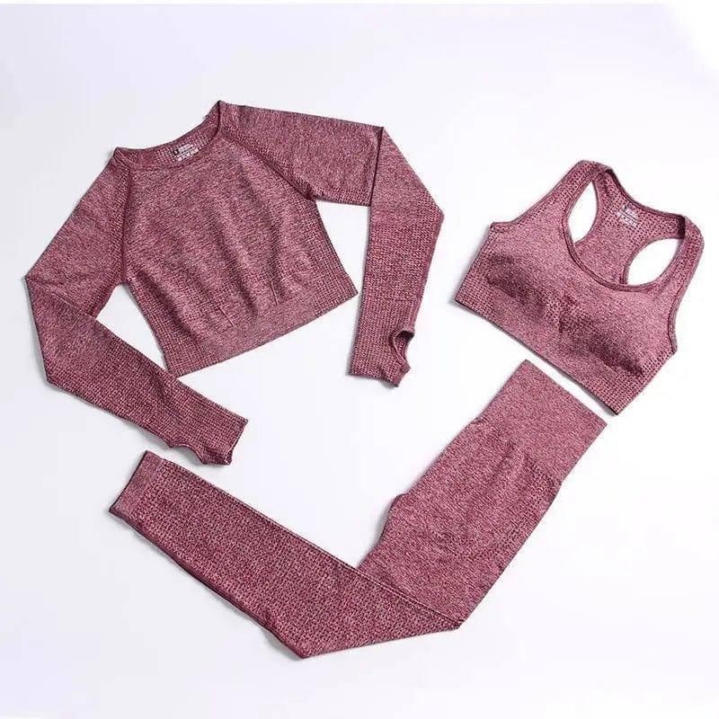 LOVEMI - Lovemi - Fitness Sports Yoga Clothing Suit Women Seamless