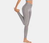 Hips, thin leggings, yoga pants-gray-4