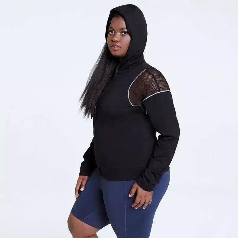 LOVEMI - Lovemi - Hoodie Women's Plus Size Sweater Loose Stretch