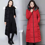 LOVEMI - Lovemi - Long Sleeve Thickened Straight-Cut Coat