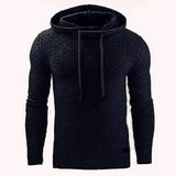 LOVEMI - Lovemi - Long Sleeve Warm Hooded Sports Jacquard Sweatshirt