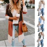 Women's Casual Long Cardigan Sweater-1