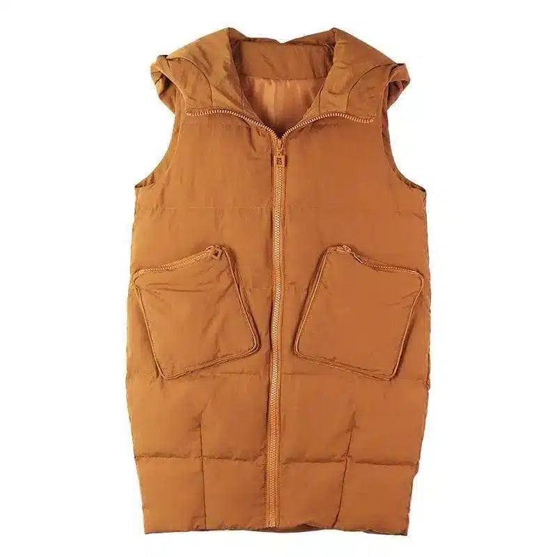 LOVEMI - Lovemi - Long vest cotton jacket