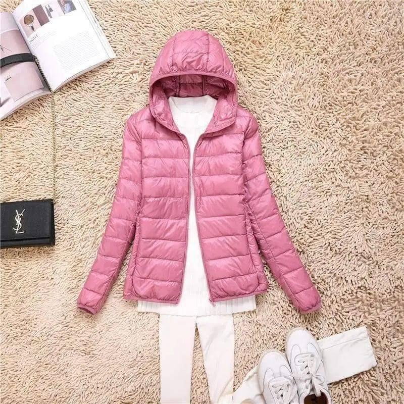 Loose Jacket Plus Fat Plus Size Light And Thin Down Jacket-B-2