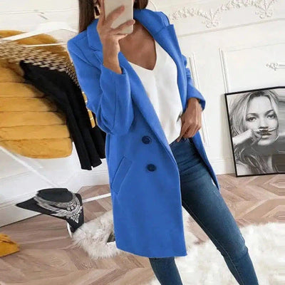 Elegant Blue Coat for Any Occasion-blue-3