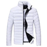 Stylish White Jacket for Men - Perfect for All Seasons-White-8