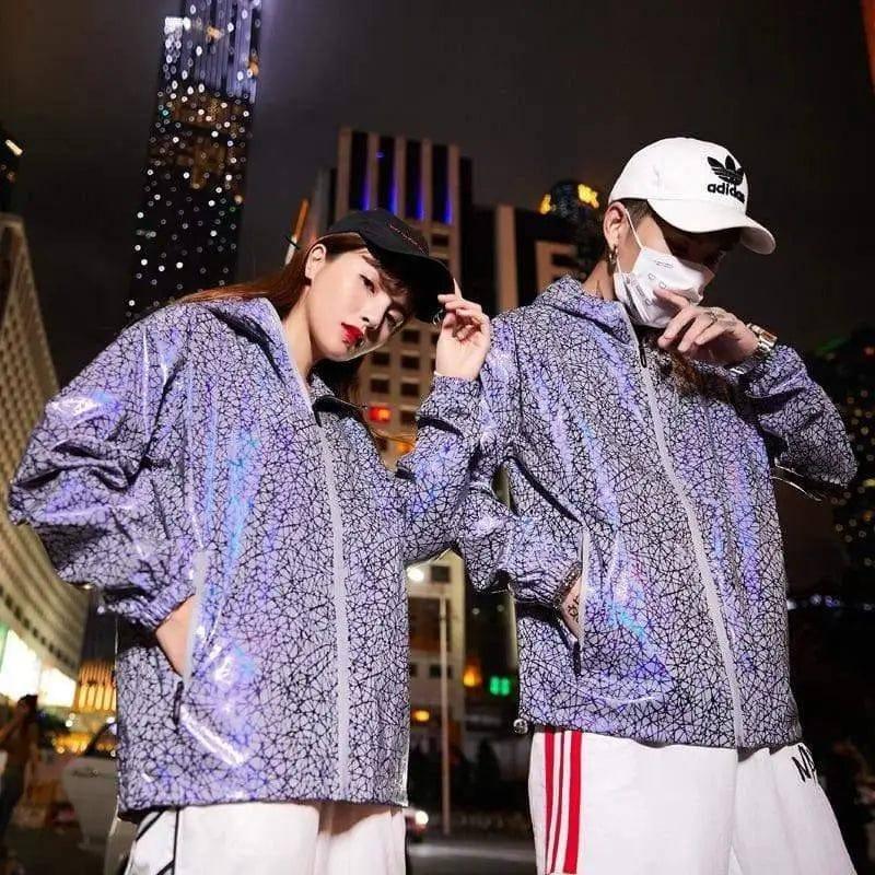 LOVEMI - Lovemi - Reflective lovers camouflage coat