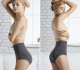 Seamless Women High Waist Slimming Tummy Control Knickers-7