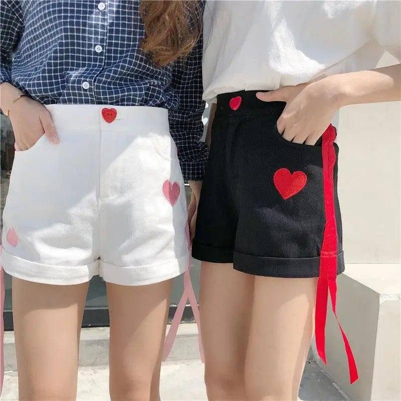 LOVEMI - Lovemi - Shorts Summer Candy Simple Collocation High Waist