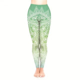 LOVEMI - Lovemi - Totem print nine-minute pants