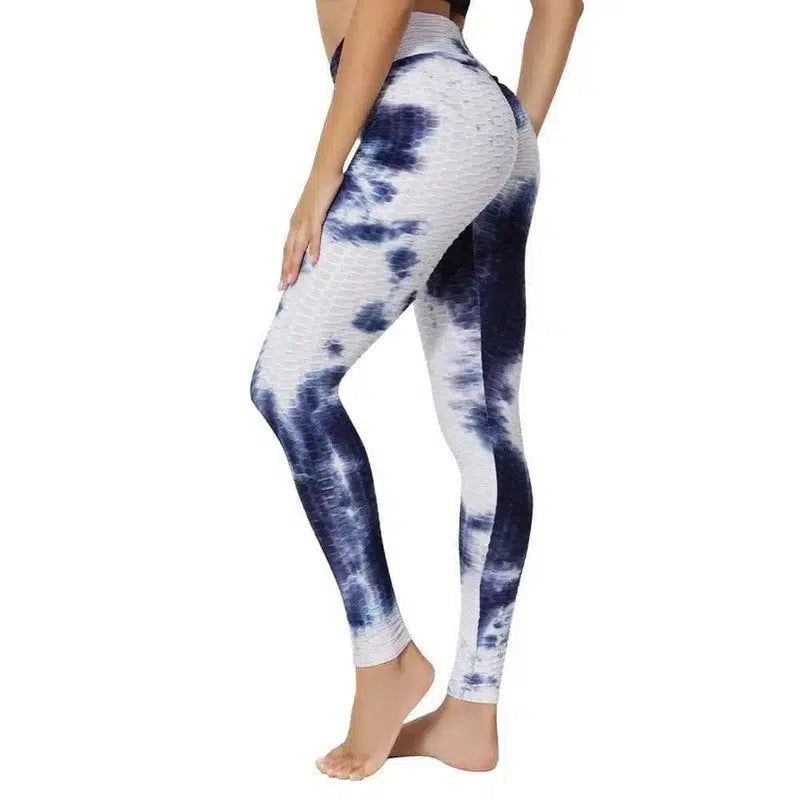 LOVEMI - Lovemi - Yoga Jacquard Tie-Dye Yoga Clothes Bubble Yoga