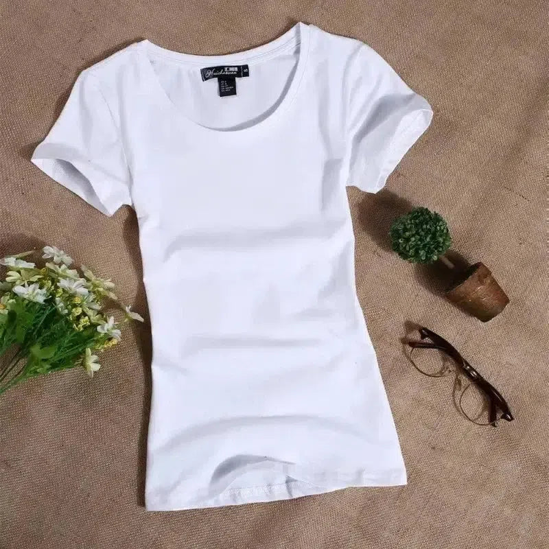 MRMT 2024 Women's T Shirt Casual Women Short Sleeved Slim-2