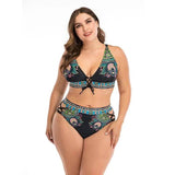 Sexy big cup ladies swimwear swimsuit-A8814-3