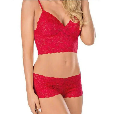 lace lingerie-Red-2