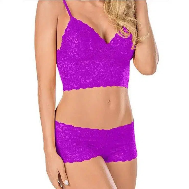 lace lingerie-Purple-4